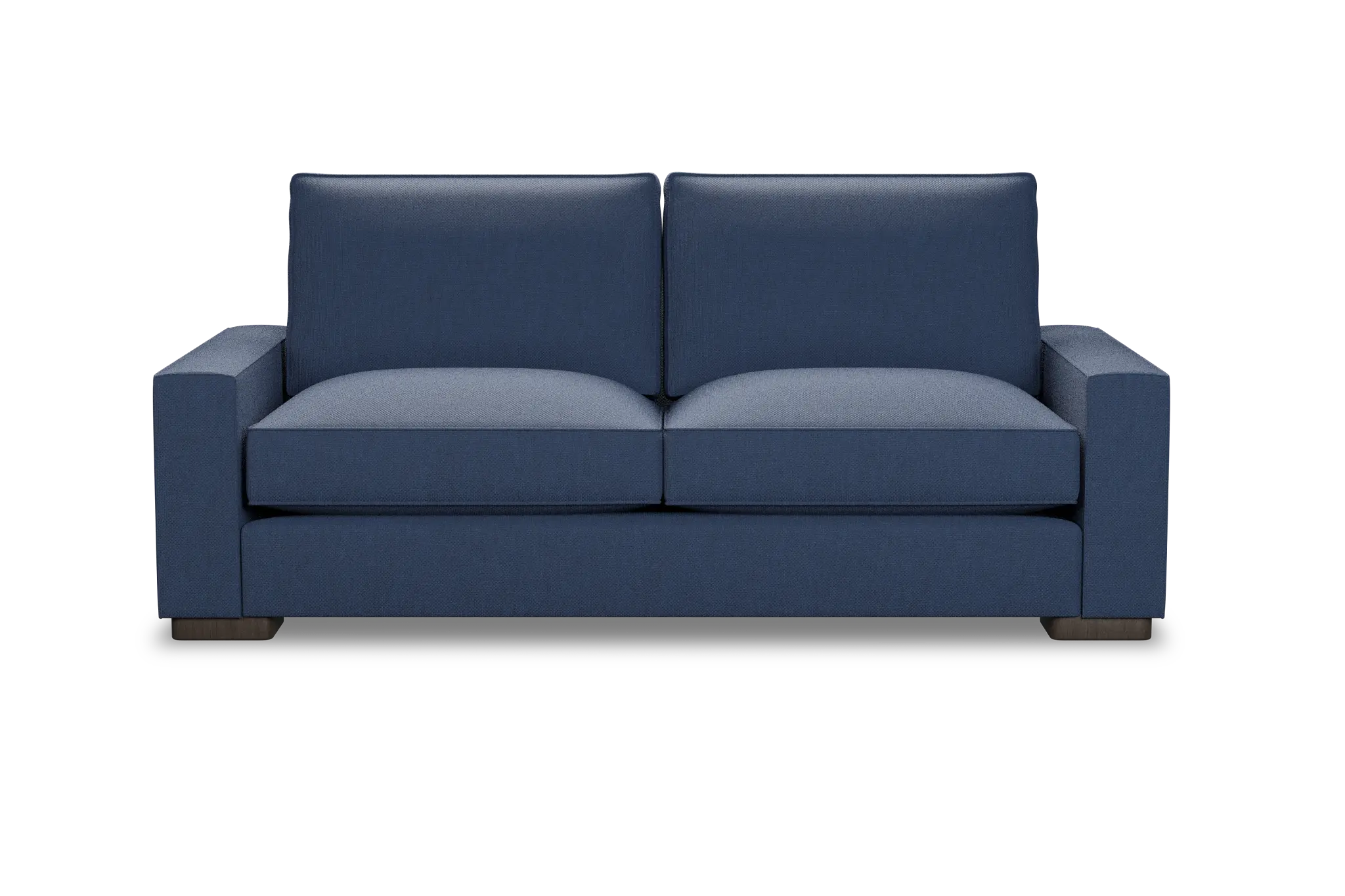 Edgewater Revenue Dark Blue 84" Sofa W/ 2 Cushions Edgewater Revenue Dark Blue 84" Sofa W/ 2 Cushions