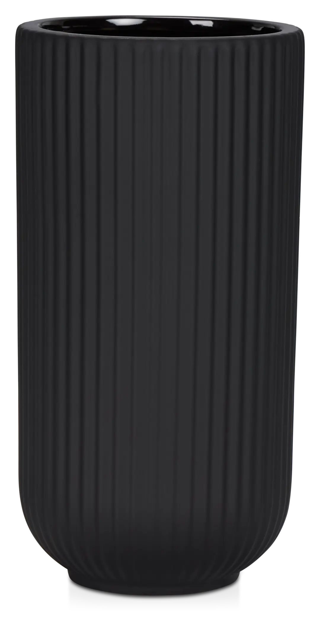 Rivi Black Medium Vase Rivi Black Medium Vase
