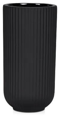Rivi Black Medium Vase