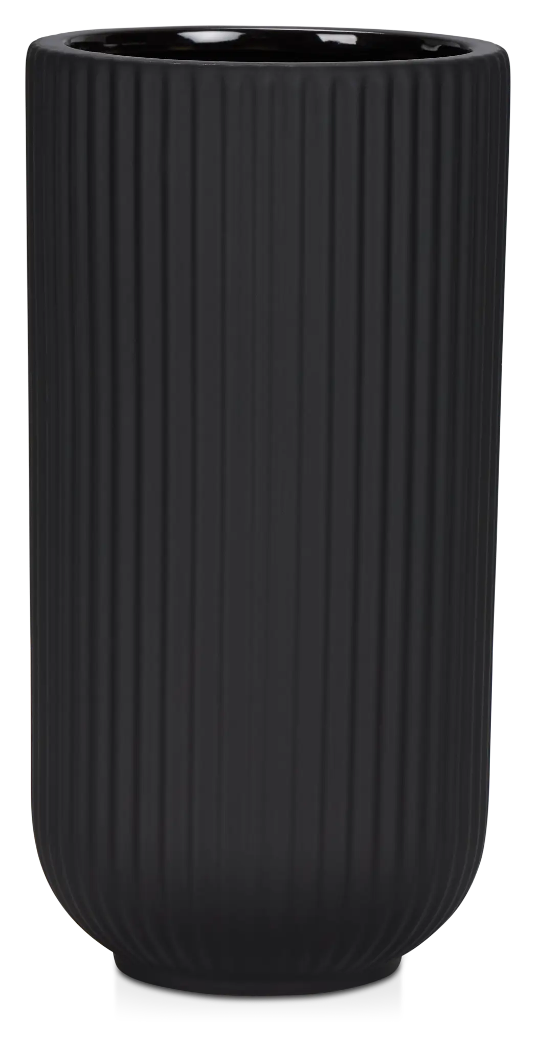 Rivi Black Medium Vase Rivi Black Medium Vase