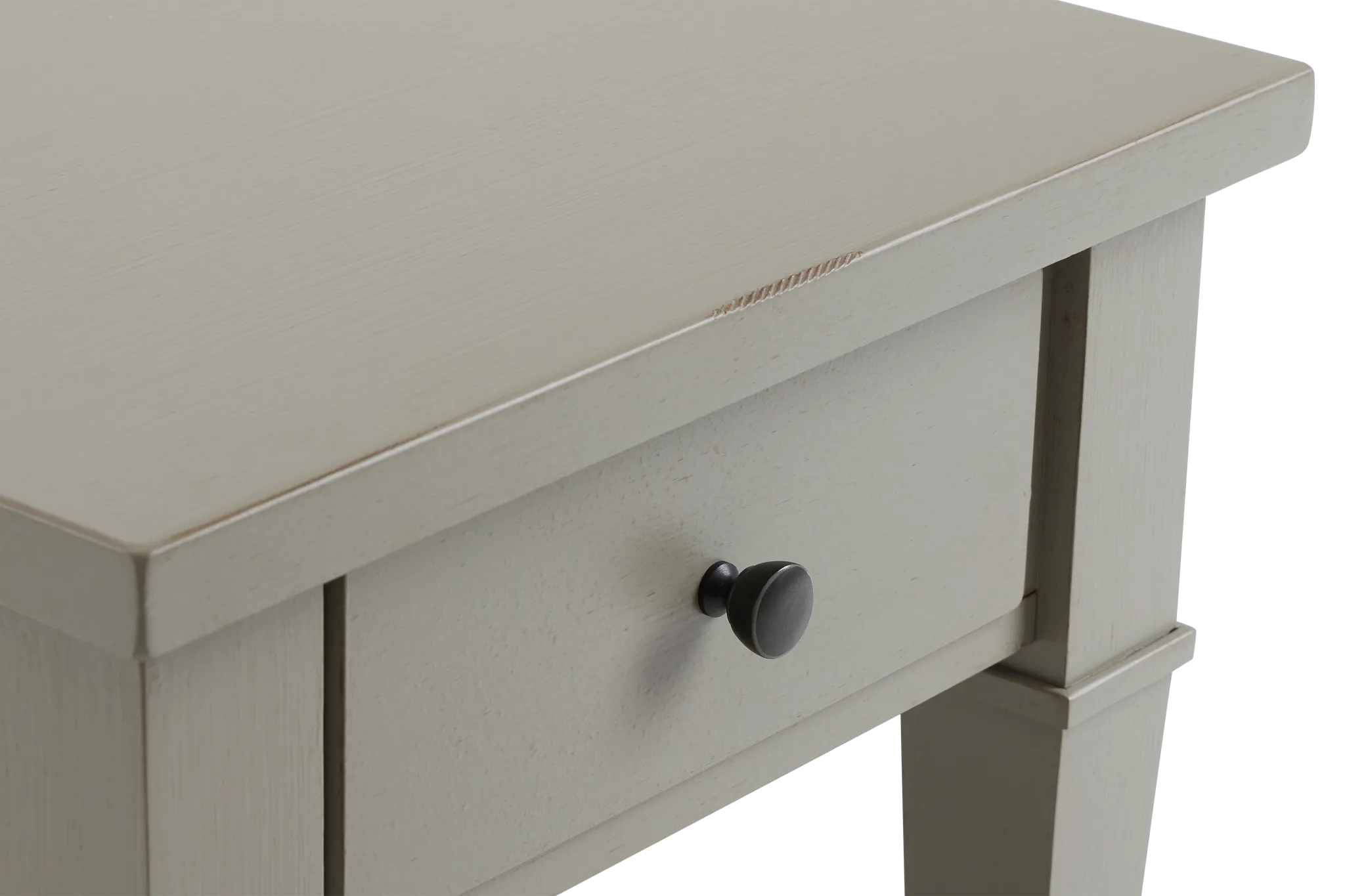 Stoney Gray 1-drawer Nightstand