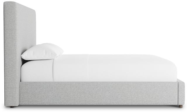 Grayton Suave 54" Upholstered Platform Bed