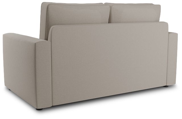 Siesta Suave Beige Fabric Memory Foam Sleeper
