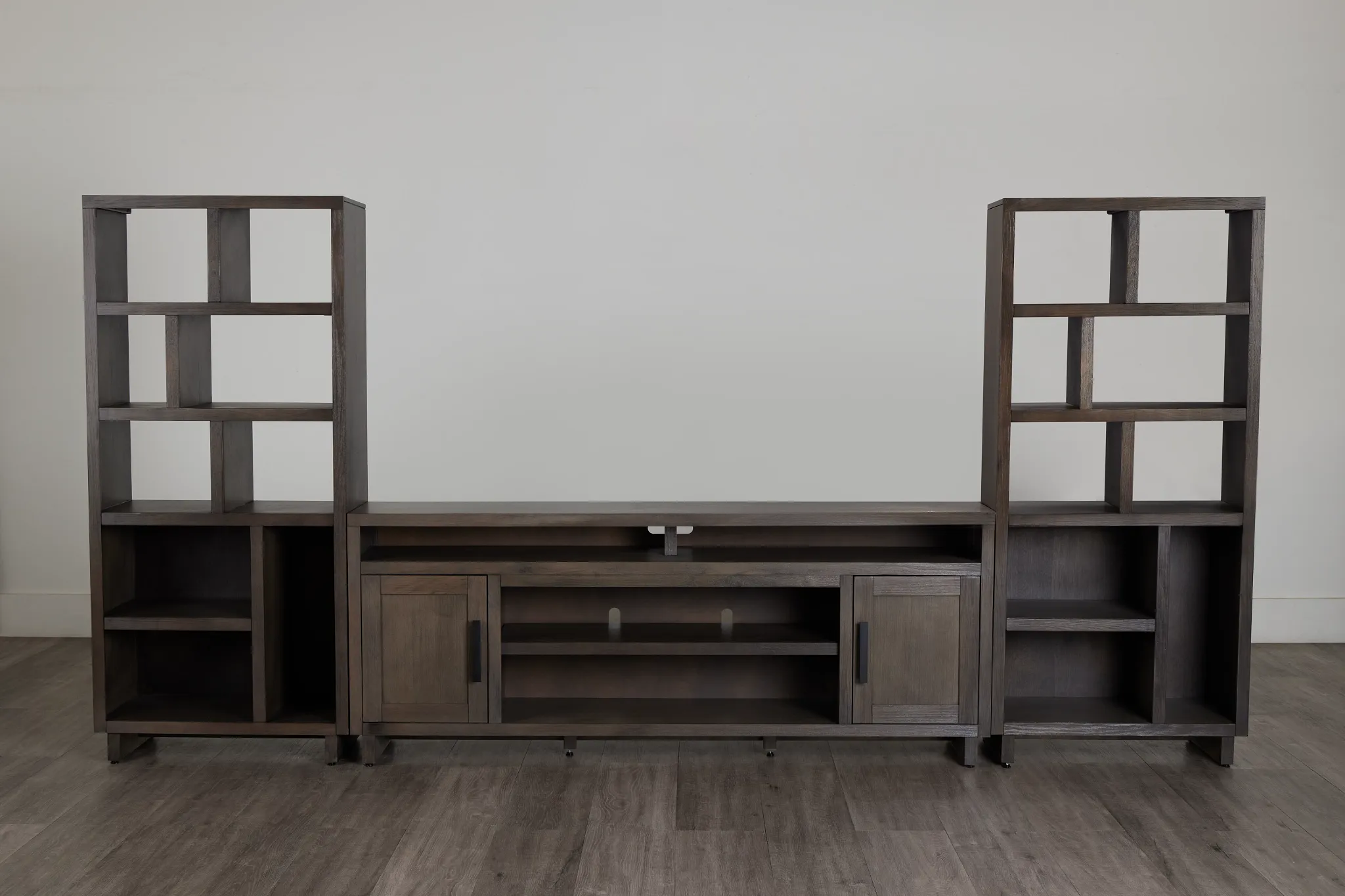 Richmond Gray 80" Open Pier Entertainment Wall
