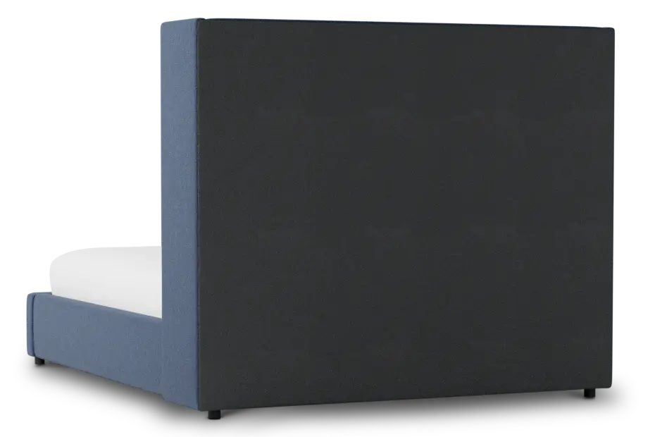 Captiva Revenue Dark Blue 60" Upholstered Shelter Bed Captiva Revenue Dark Blue 60" Upholstered Shelter Bed