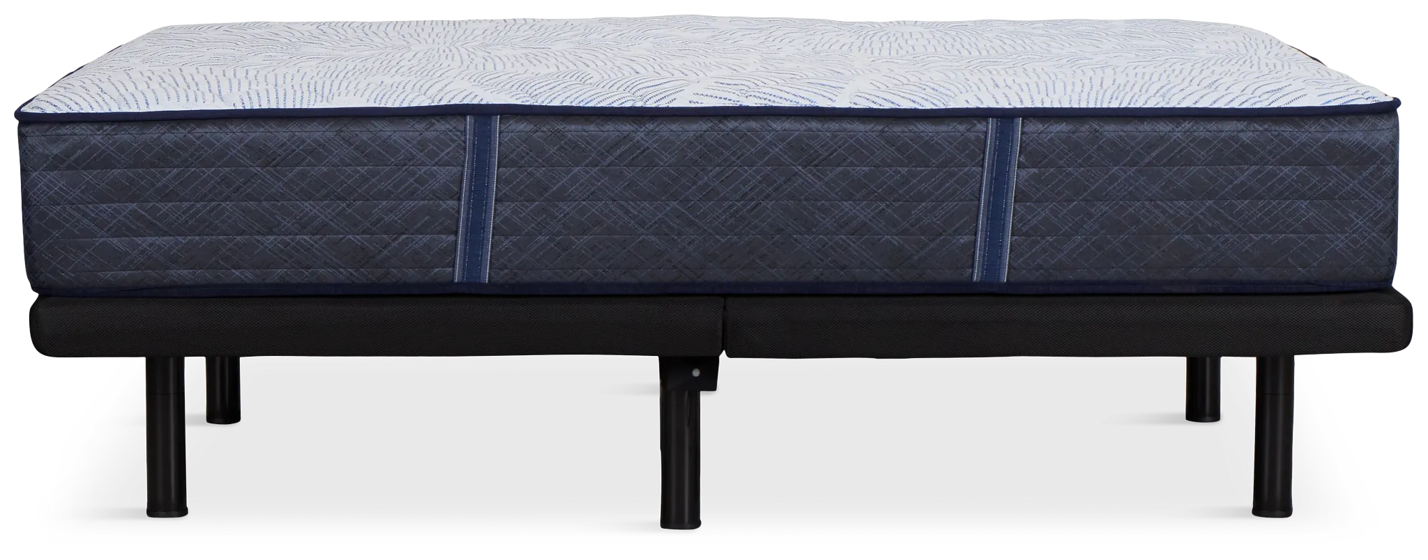 Serta Perfect Sleeper Blue Lagoon Nights Firm Elite Adjustable Mattress Set