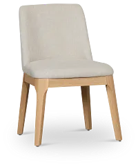 Emory Light Tone Upholstered Side Chair