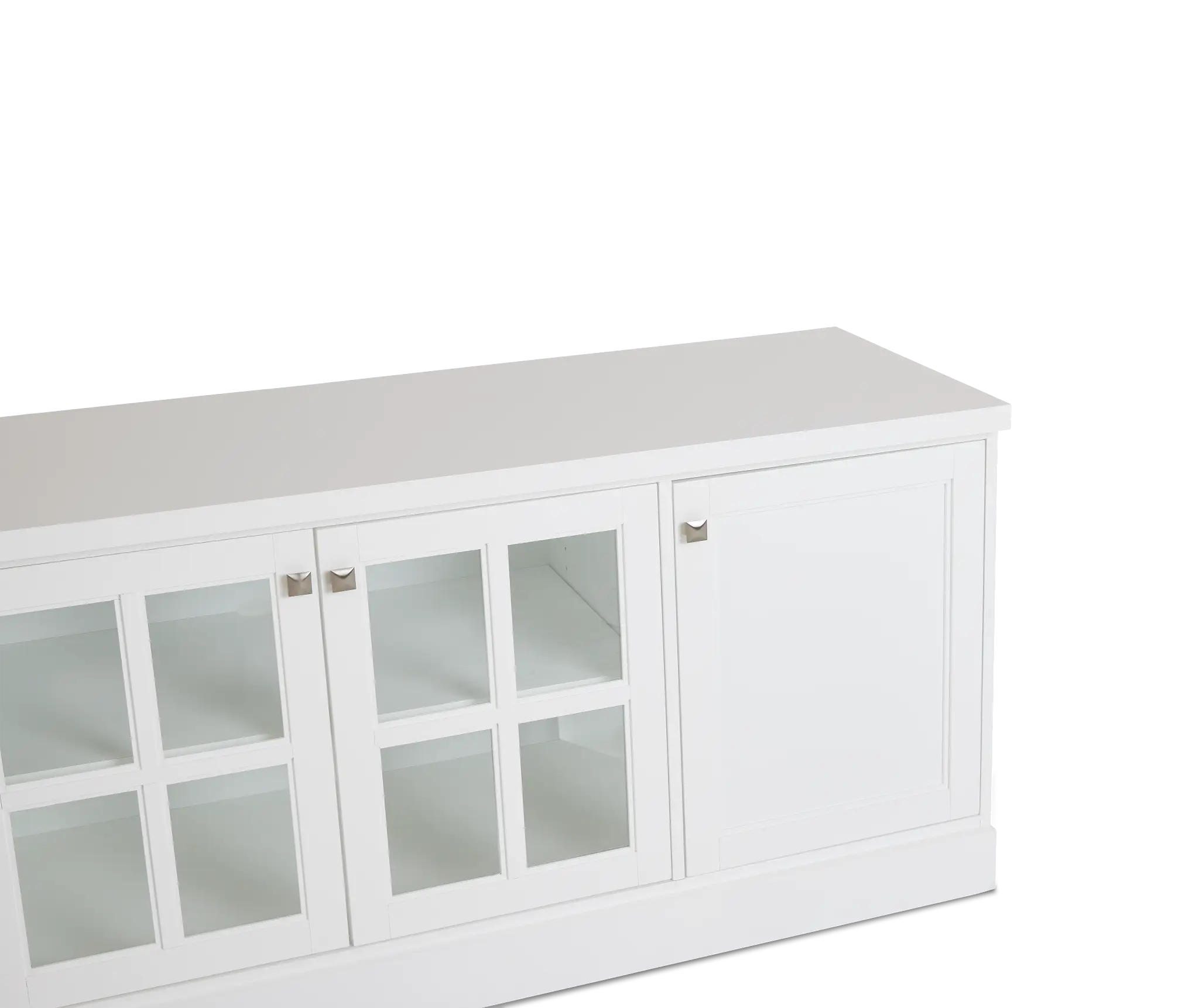 Newport White 76" Tv Stand Newport White 76" Tv Stand