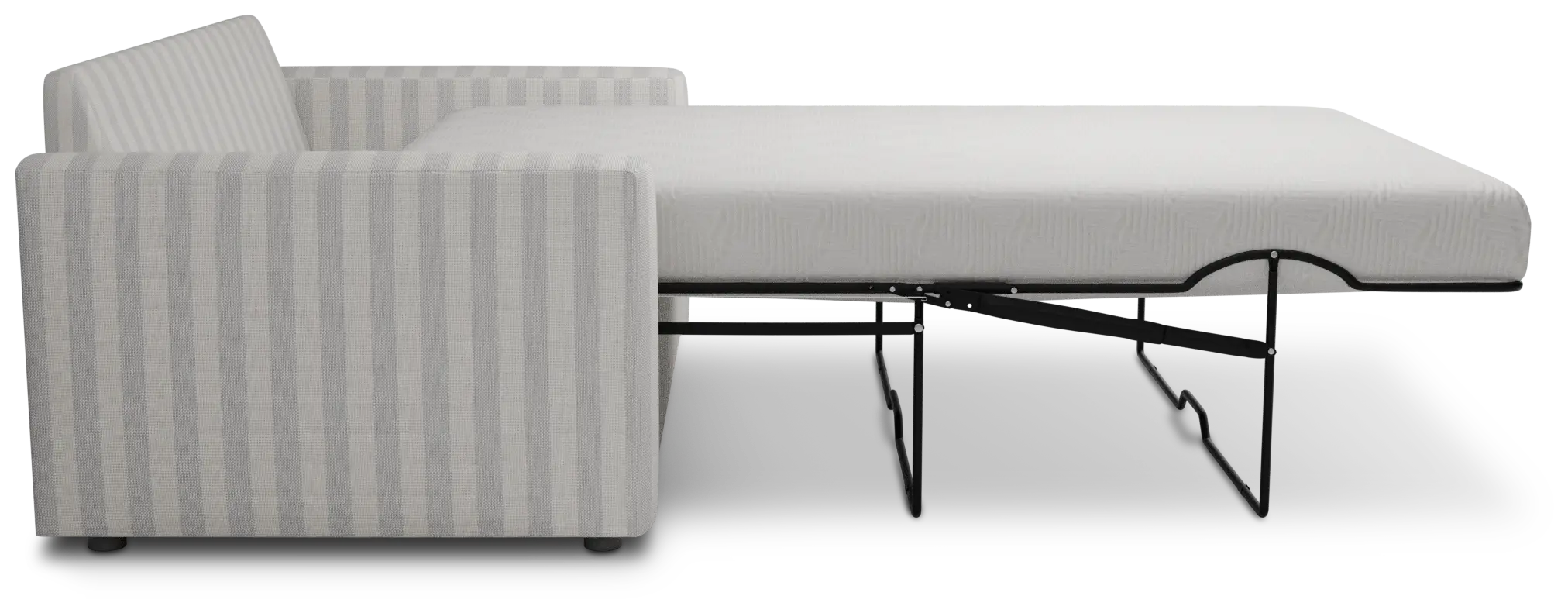 Siesta Sea Lane Light Gray Fabric Cooling Memory Foam Sleeper Siesta Sea Lane Light Gray Fabric Cooling Memory Foam Sleeper