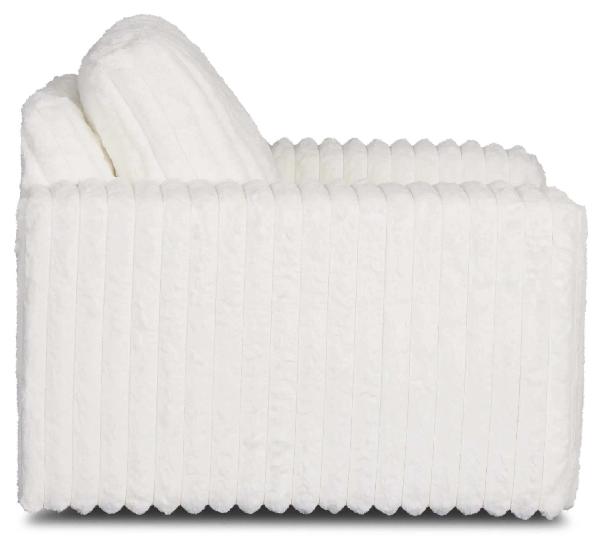 Teddy White Fabric Oversized Chair Teddy White Fabric Oversized Chair