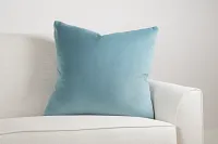 Reign Light Blue 24" Accent Pillow