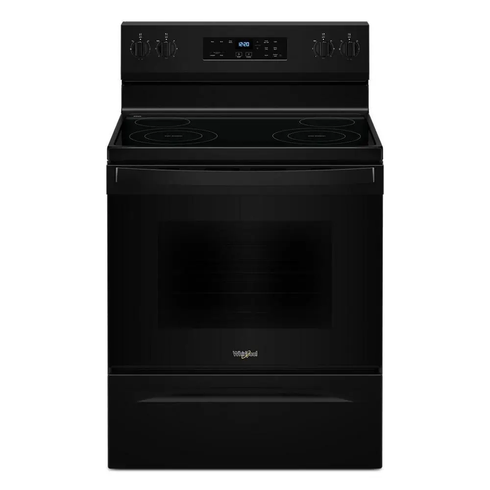 Whirlpool 3030 Series Black Electric Range Whirlpool 3030 Series Black Electric Range