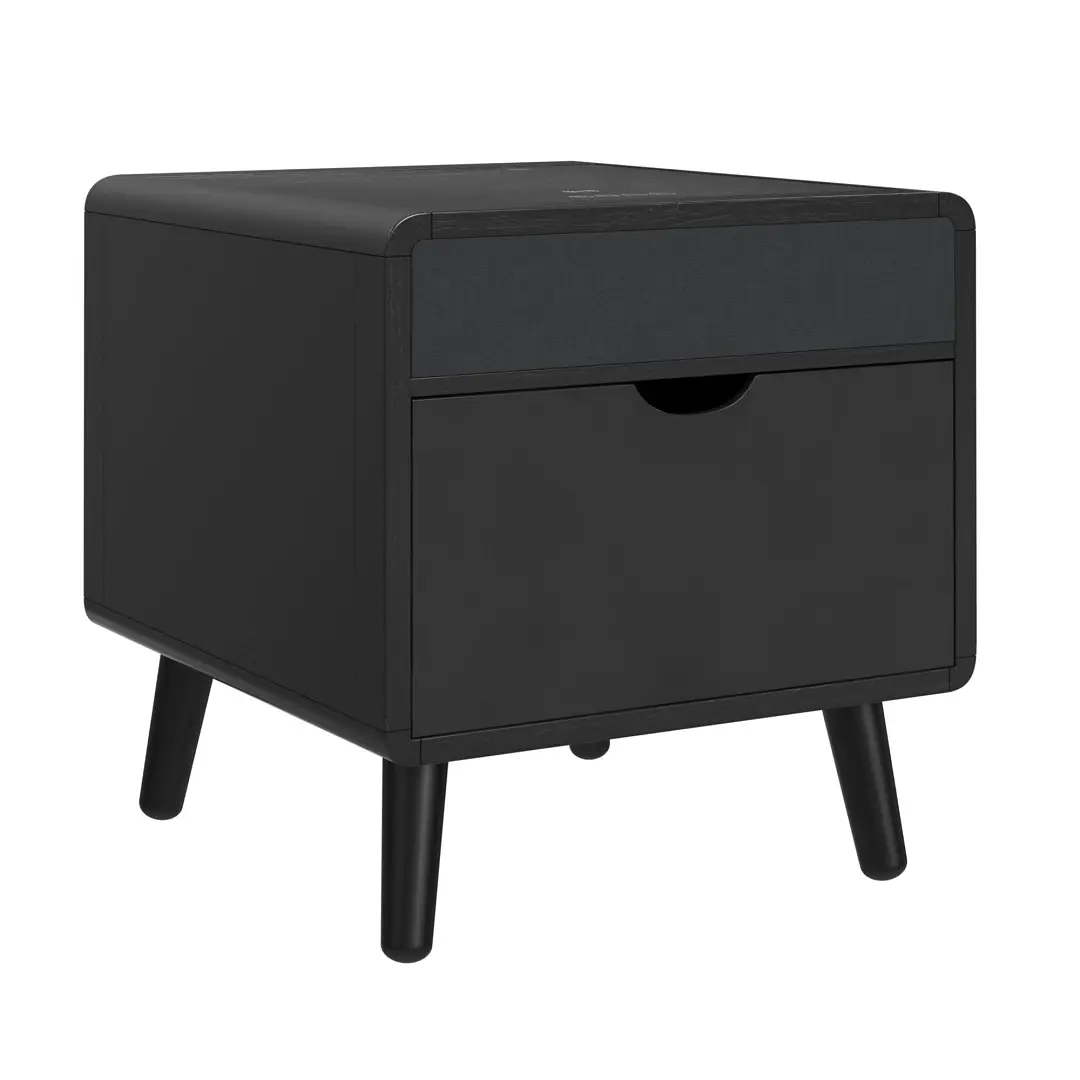 Rupin Black Square End Table Rupin Black Square End Table