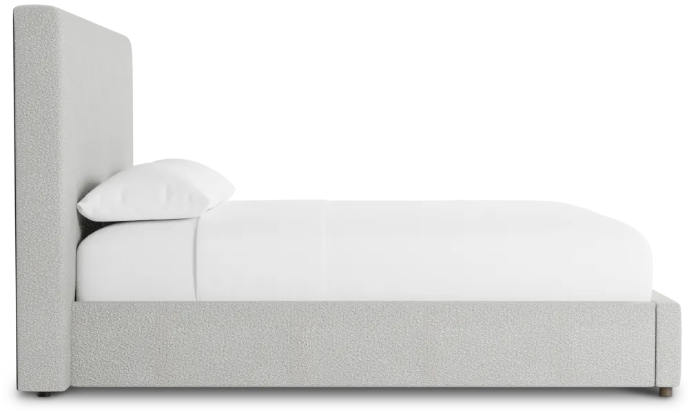 Grayton Sutton 54" Upholstered Platform Bed