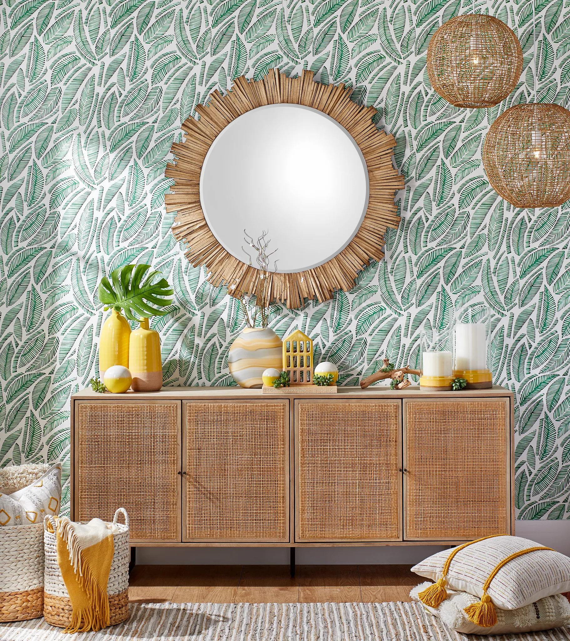 Malibu Light Tone Credenza