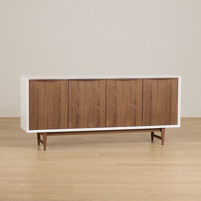 Flynn White Credenza