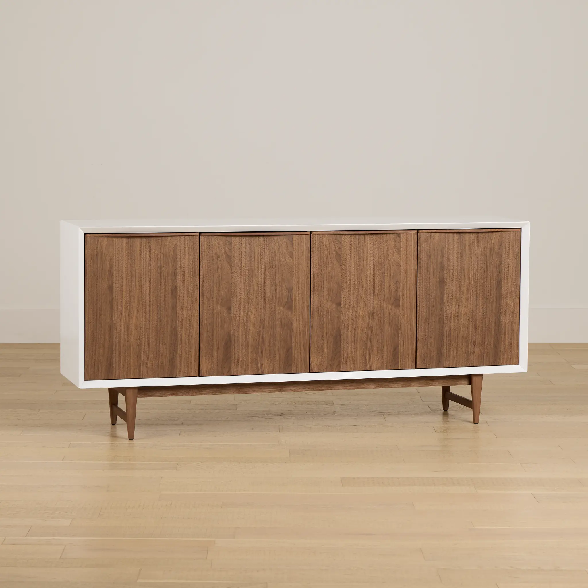 Flynn White Credenza Flynn White Credenza