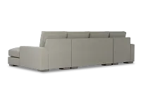 Edgewater Elite Gray Double Chaise Sectional