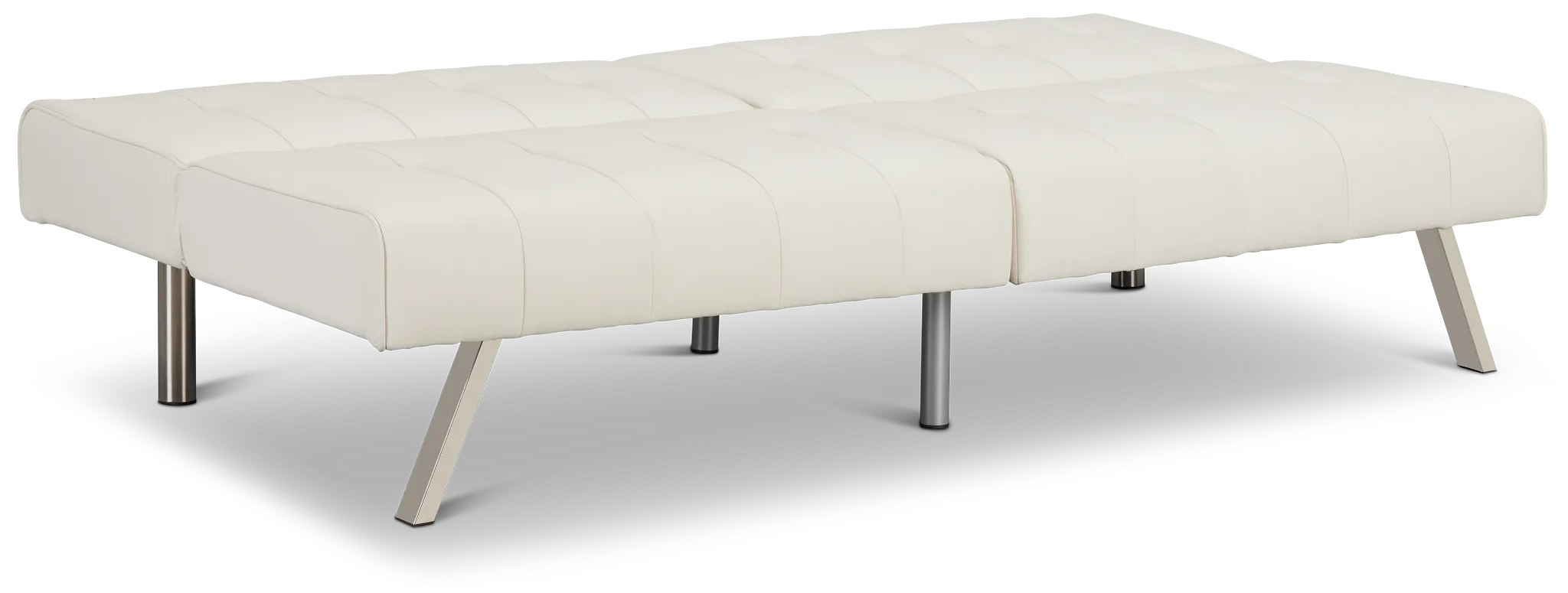 Clay White Micro Sofa Futon