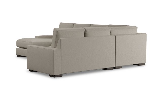 Edgewater Peyton Beige Medium Left Chaise Sectional