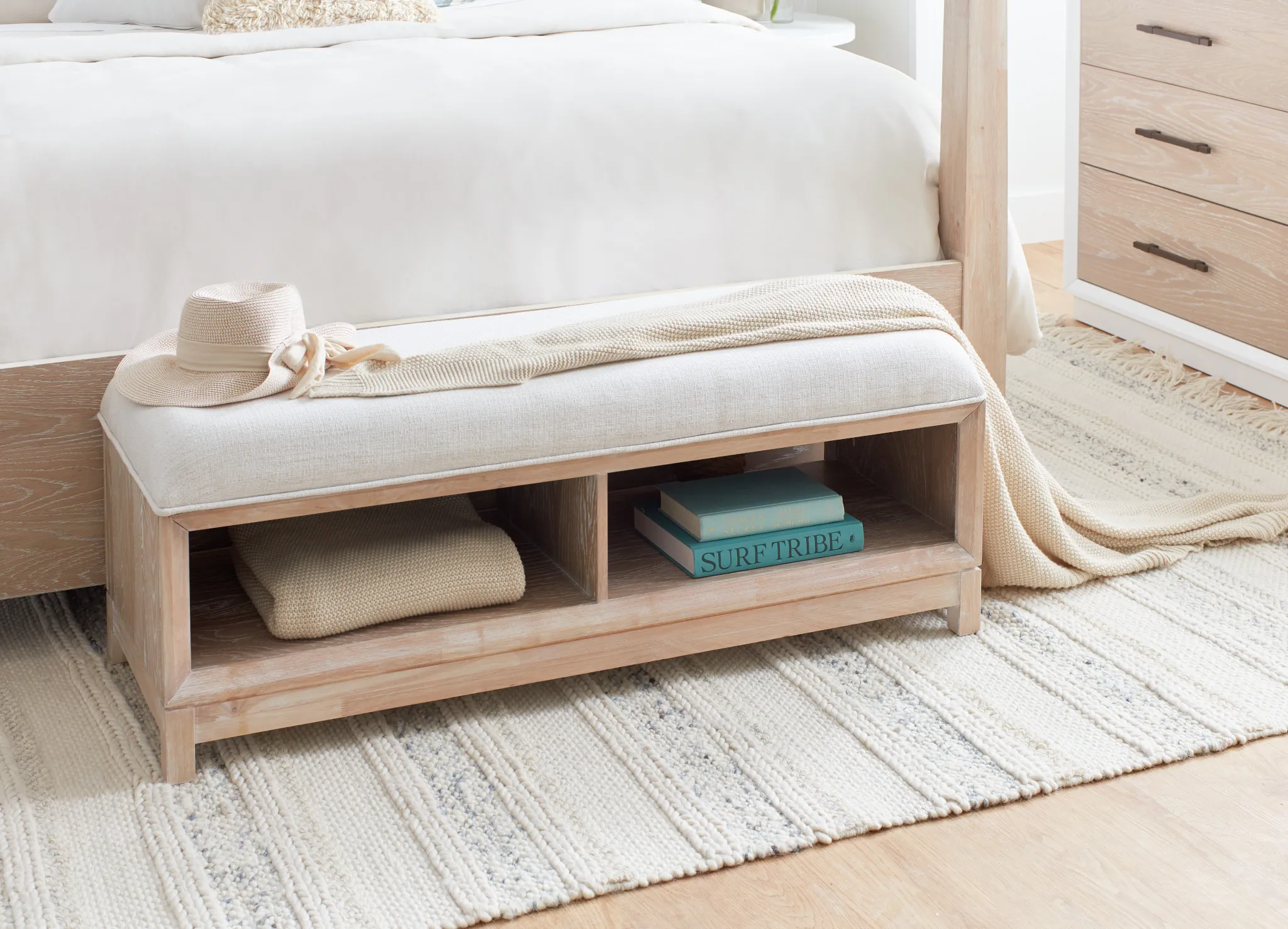 Boca Grande Two-tone Bench