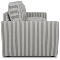 Siesta Sea Lane Dark Gray Fabric Sofa