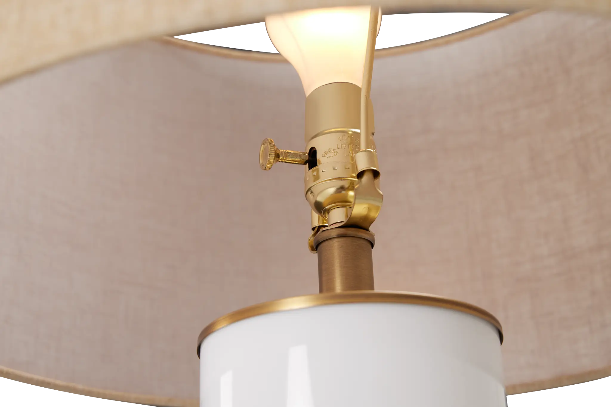 Larsen White Floor Lamp Larsen White Floor Lamp