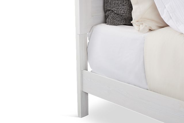 Ollie White Panel Bed