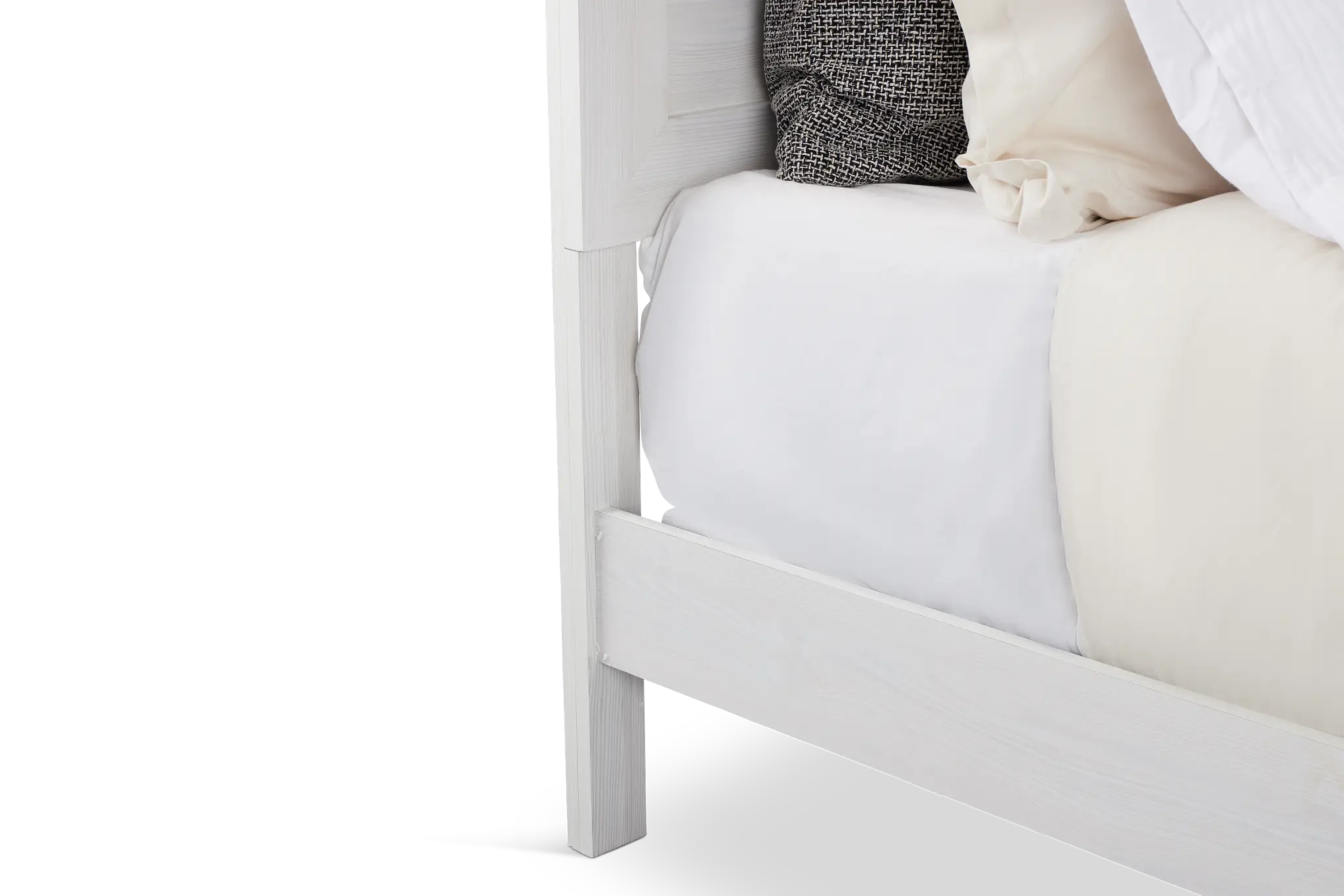 Ollie White Panel Bed Ollie White Panel Bed