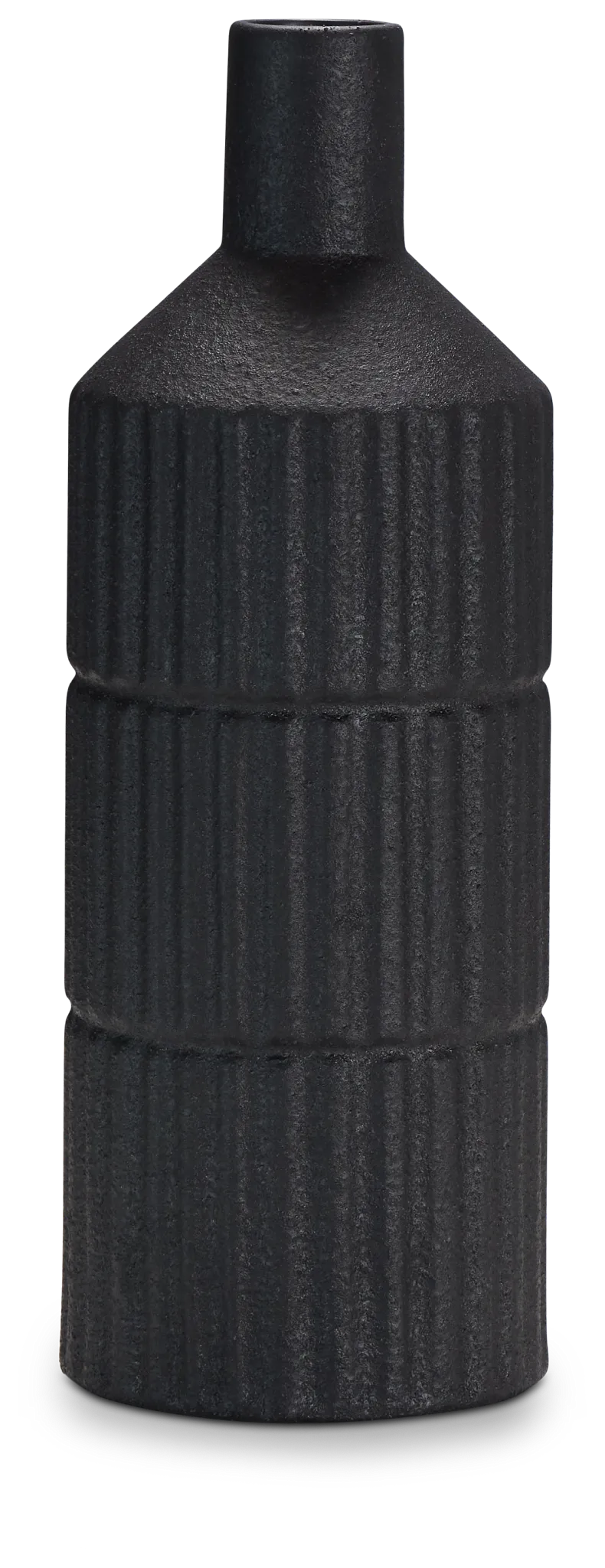 Desta Black Medium Vase