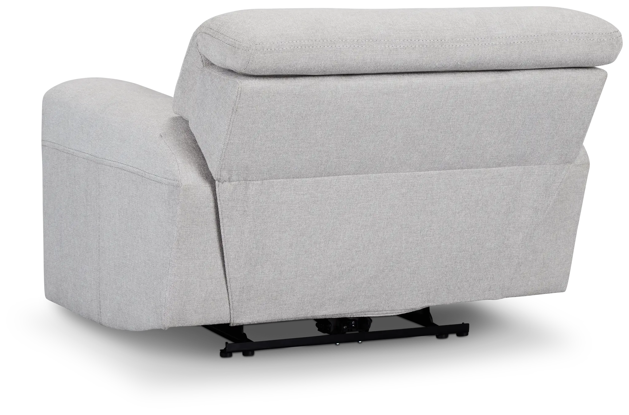 Callum Light Gray Fabric Power Recliner Callum Light Gray Fabric Power Recliner