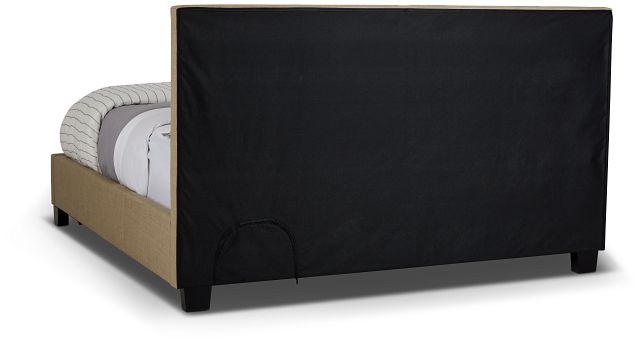 Madden Taupe Uph Platform Storage Bed (0)