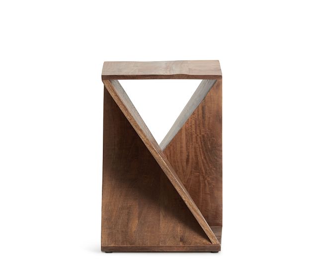 Jasper Square Wood Accent Table