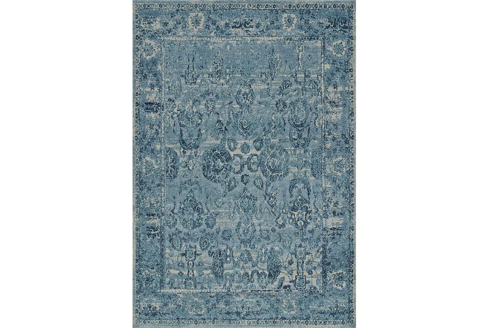 Geneva Dark Blue 8x11 Area Rug Home Accents Rugs City Furniture