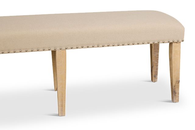 Joplin Light Tone Dining Bench