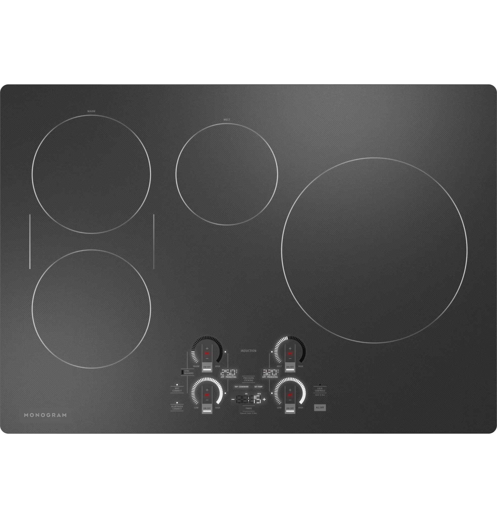 Monogram 30 Series Black 30" Electric Cook Top
