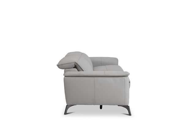 Pearson Gray Leather Sofa