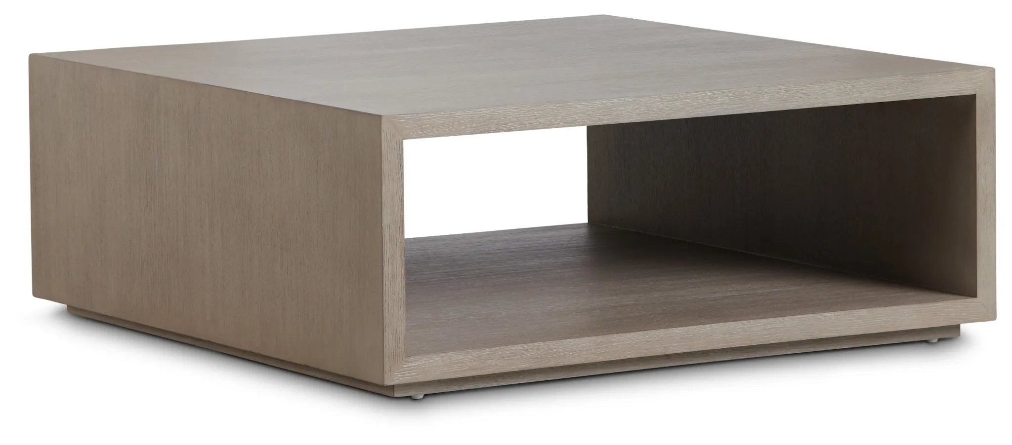 Nixon Light Tone Open Square Coffee Table