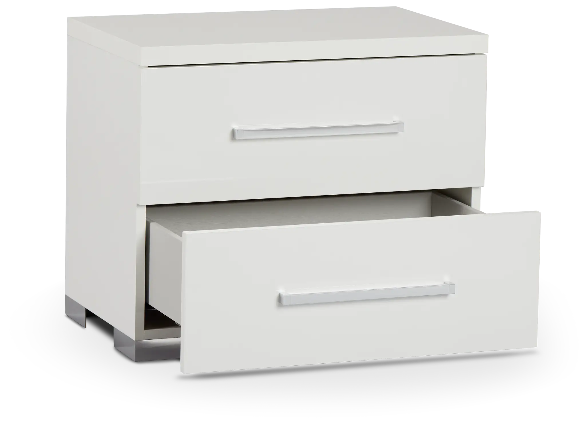 Verona White Nightstand Verona White Nightstand