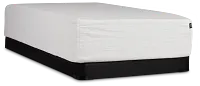 Rest & Renew By Zinus Gel Memory Foam Mattress 14" Plush Low-profile Mattress Set