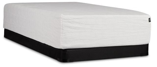 Rest & Renew By Zinus Gel Memory Foam Mattress 14" Plush Low-profile Mattress Set