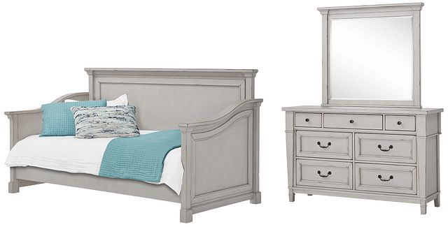 Stoney Gray Daybed Bedroom (0)