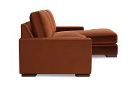 Edgewater Joya Orange Right Chaise Sectional