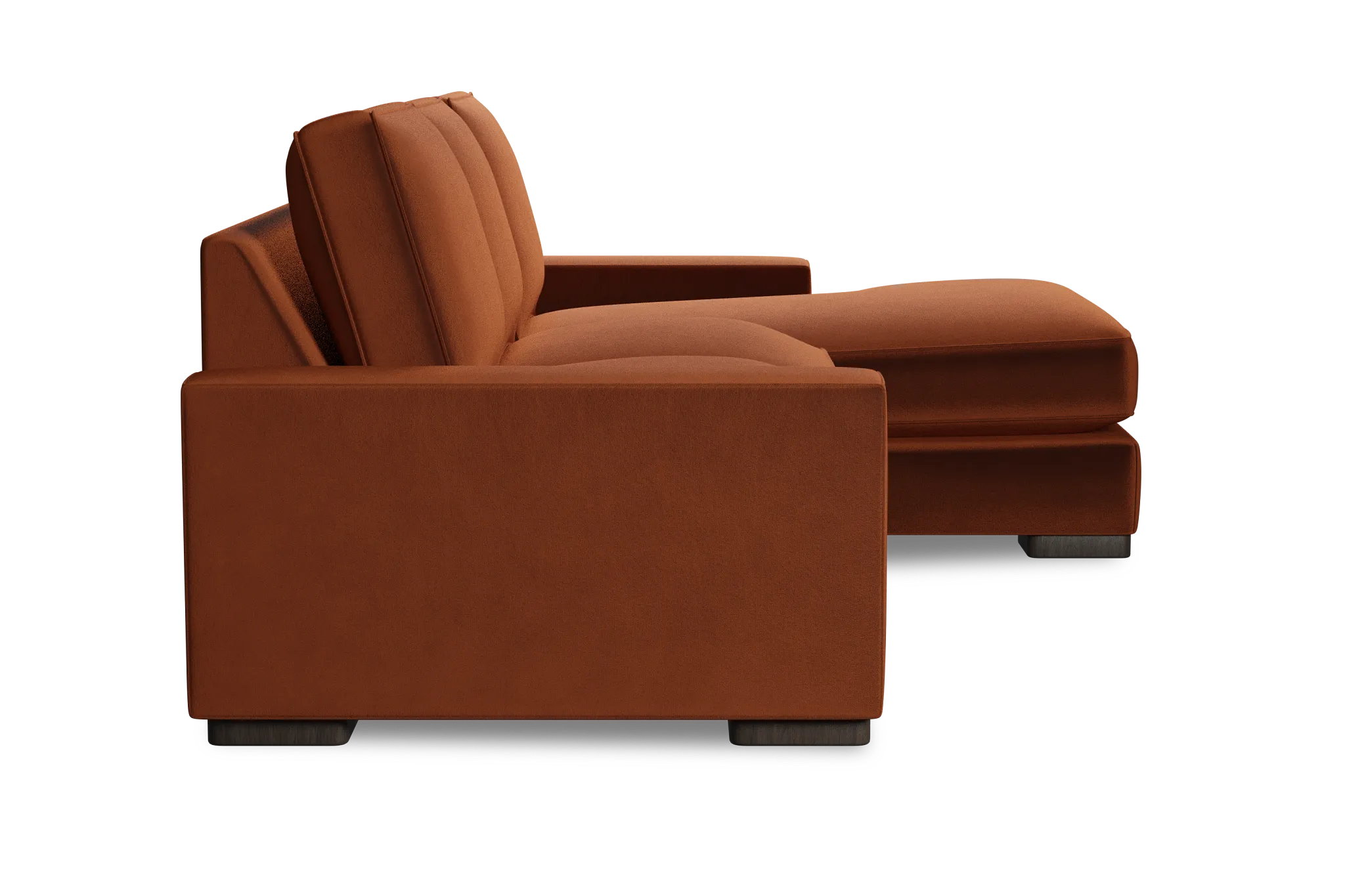 Edgewater Joya Orange Right Chaise Sectional