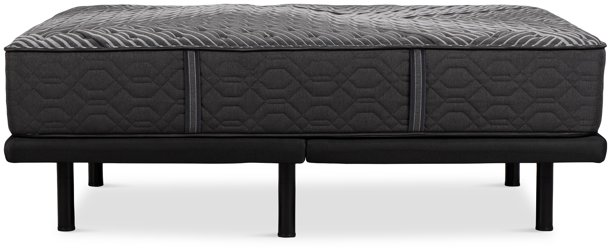 Beautyrest Black Series One Extra Firm Elite Adjustable Mattress Set