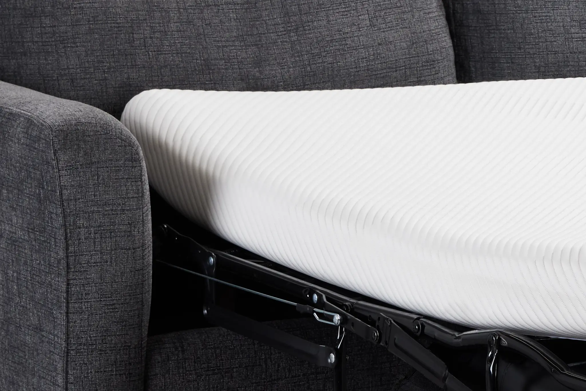 Maxie Dark Gray Micro Cooling Memory Foam Sleeper Maxie Dark Gray Micro Cooling Memory Foam Sleeper