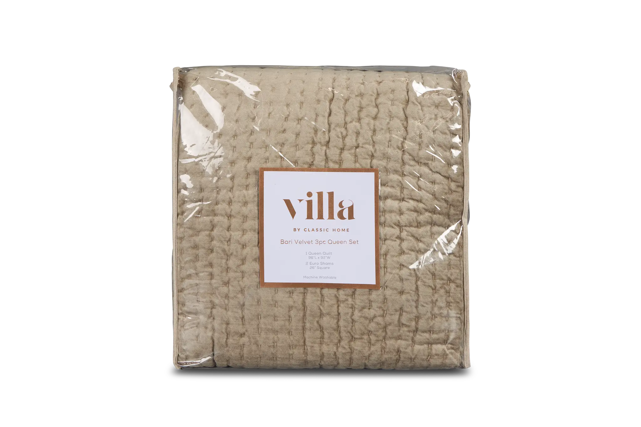 Barin Light Brown Coverlet Set Barin Light Brown Coverlet Set