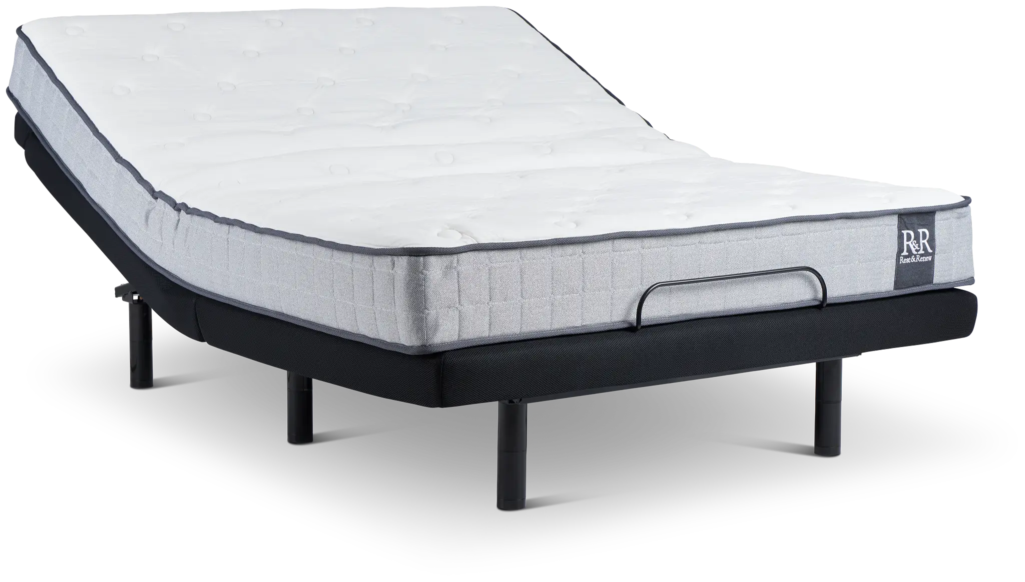 Rest & Renew By Zinus Pocket Innerspring 8" Plus Adjustable Mattress Set Rest & Renew By Zinus Pocket Innerspring 8" Plus Adjustable Mattress Set