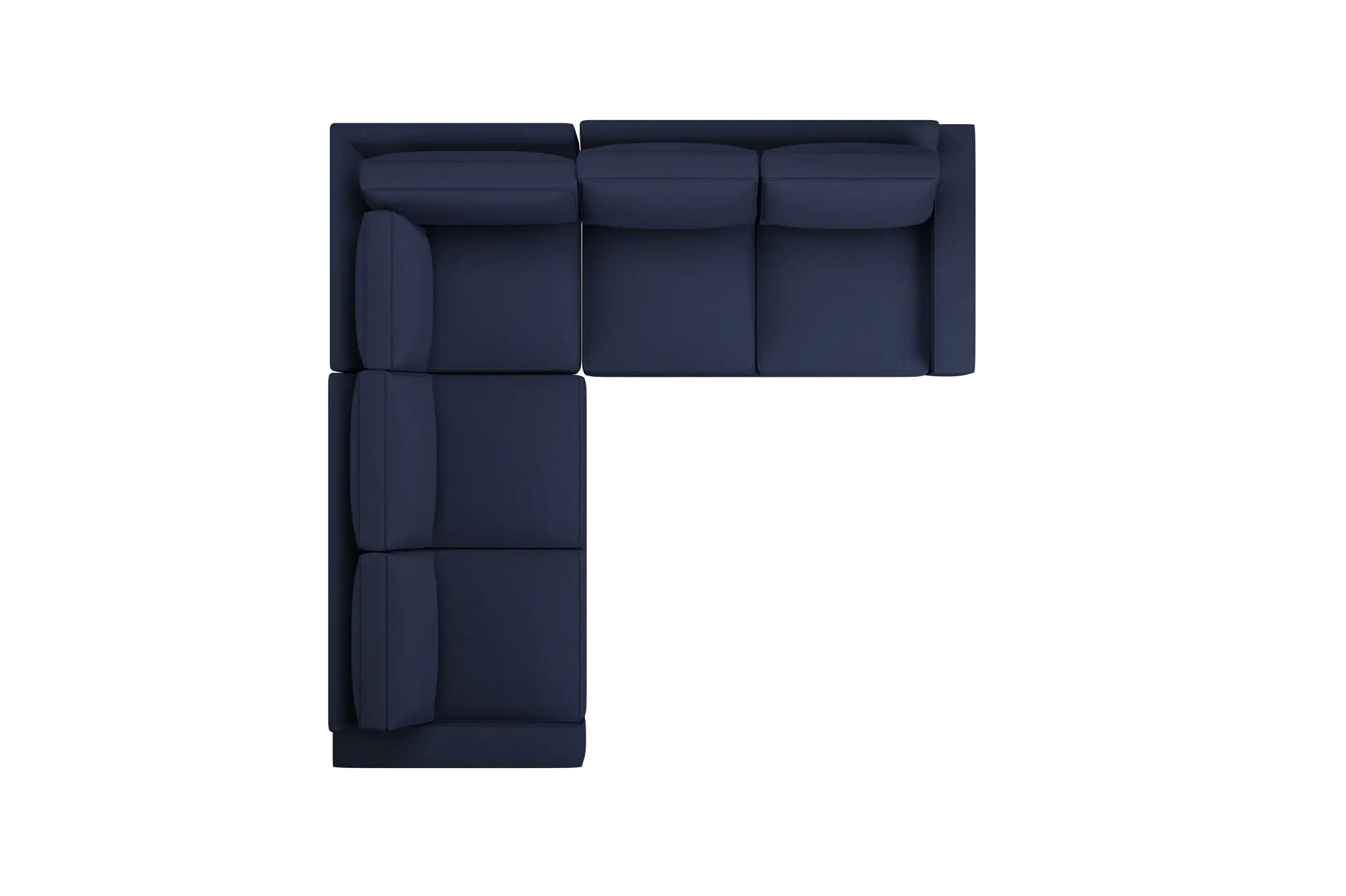 Edgewater Peyton Dark Blue Small Two-arm Sectional Edgewater Peyton Dark Blue Small Two-arm Sectional