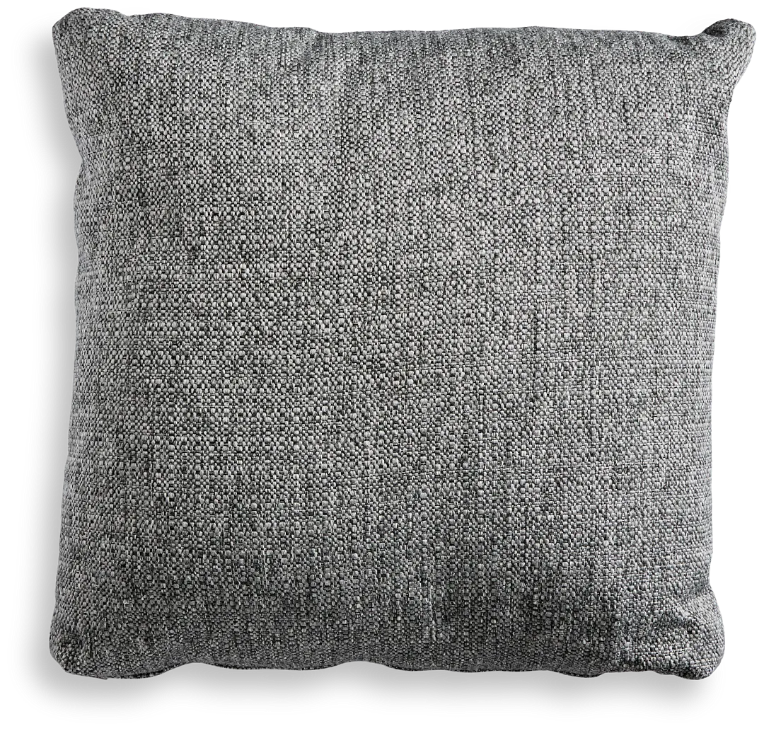 Veronica Dark Gray 20" Accent Pillow